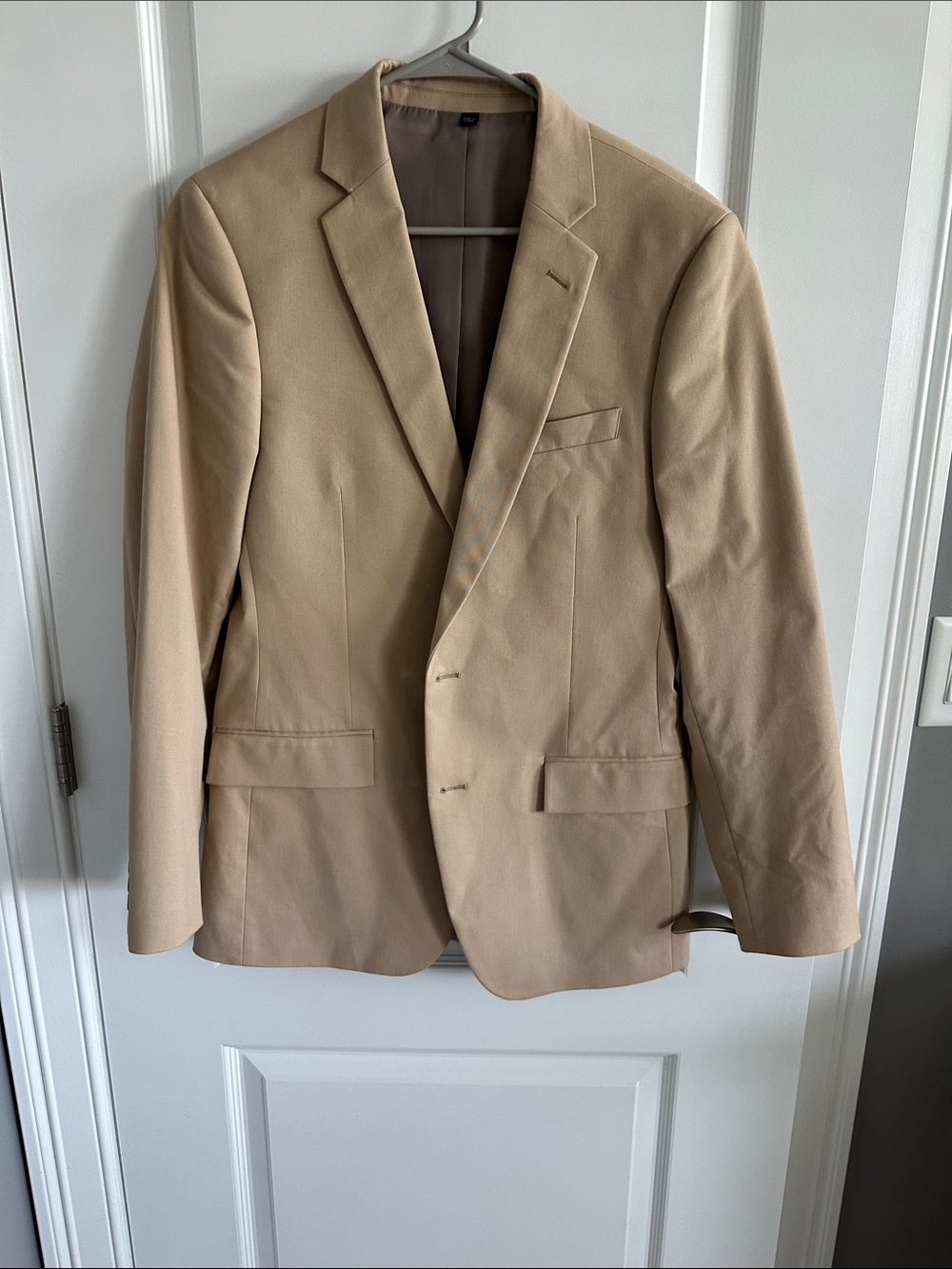J. Crew Men's Beige Single-Breasted Sport Coat